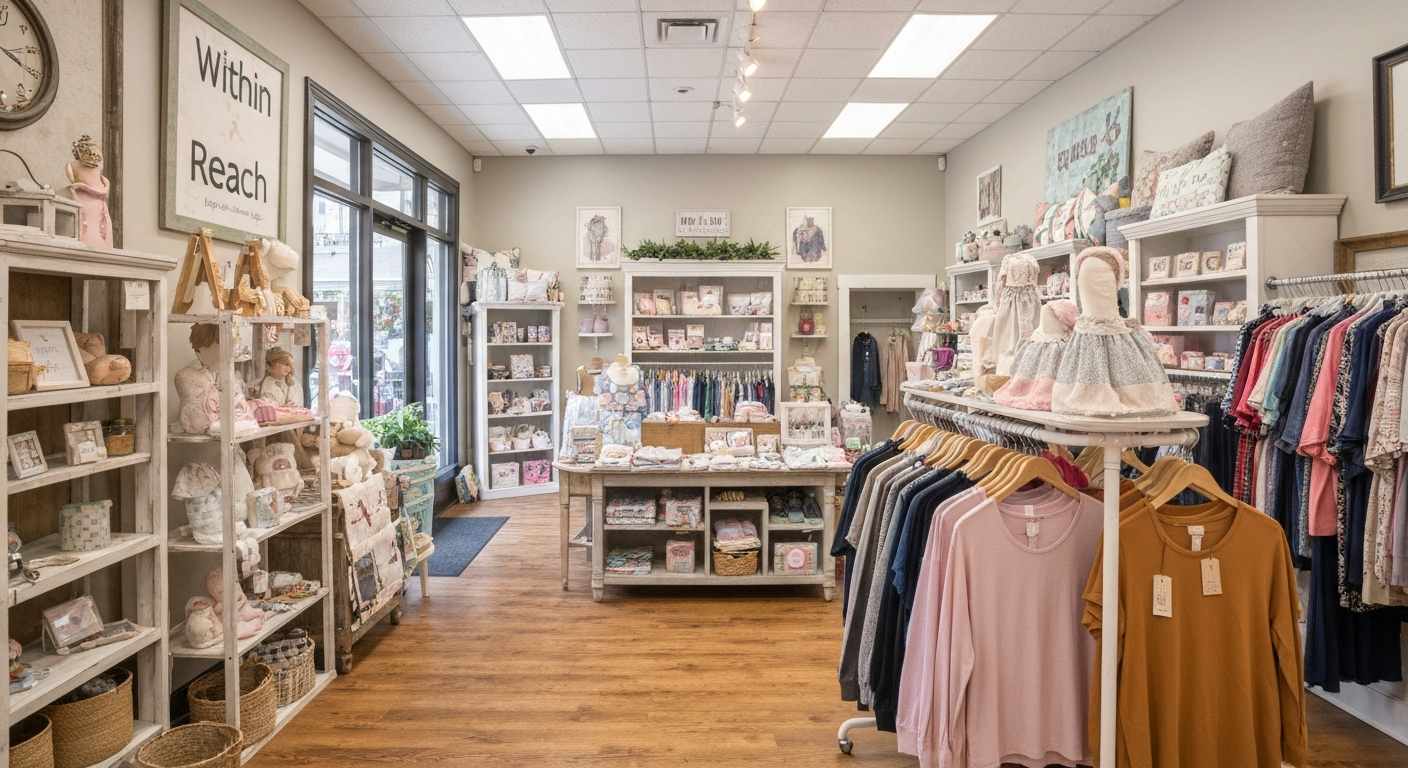Within Reach interior